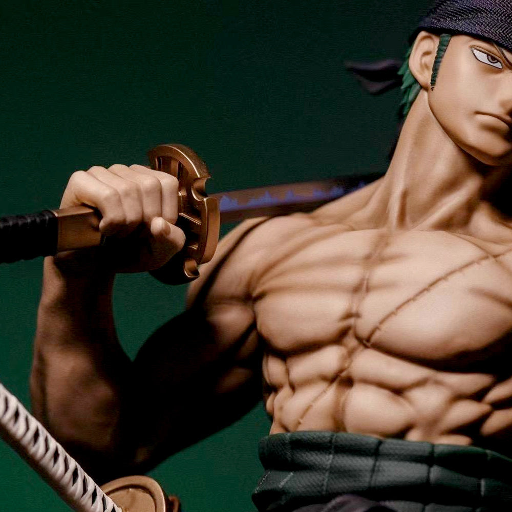 Roronoa Zoro Resin Statue – Ultra-Large Standing Pose